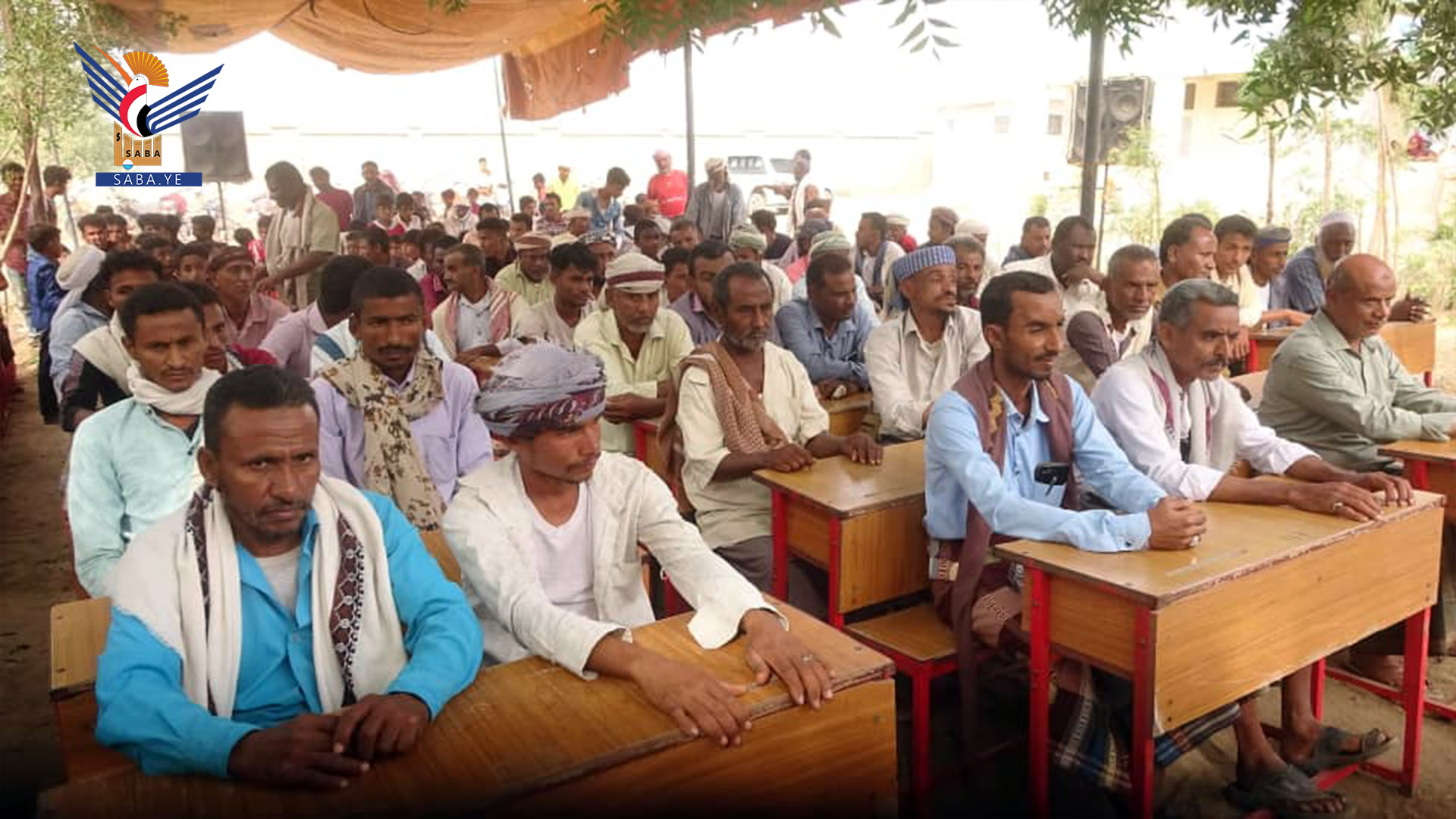 لقاء موسع لقبائل عزلة الافراد بمديرية الزيدية بالحديدة